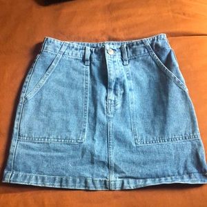 Denim skirt
